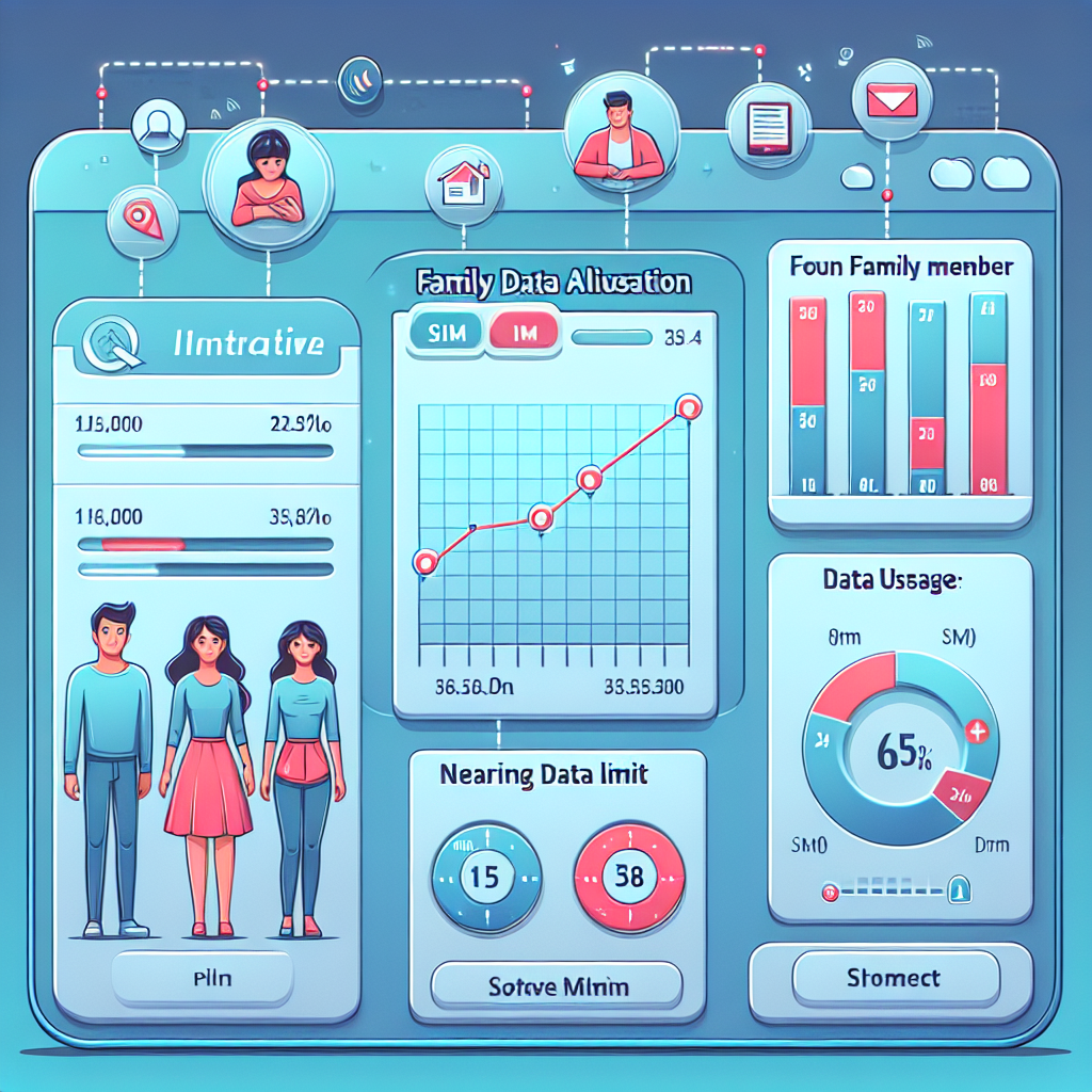 - Managing Data Usage with a Family eSIM Plan