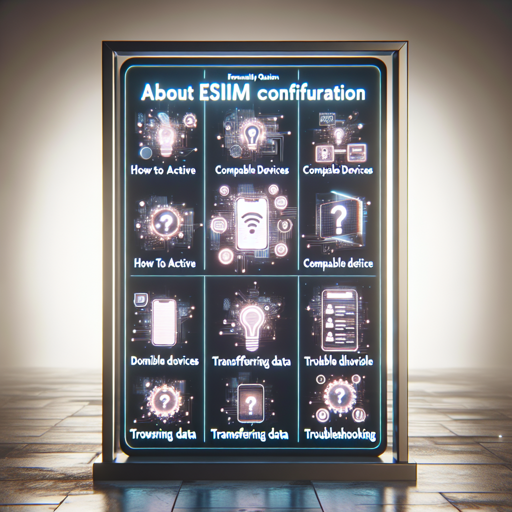 - Frequently Asked Questions About eSIM Configuration