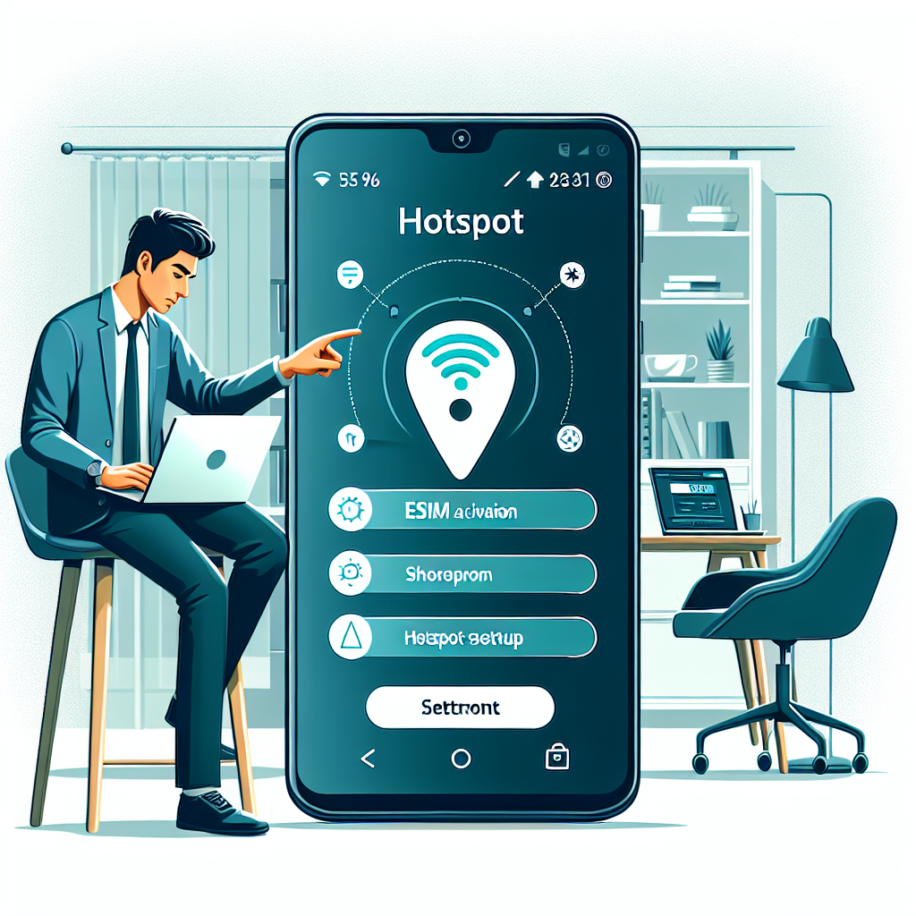 - Setting Up Your eSIM for Hotspot Use