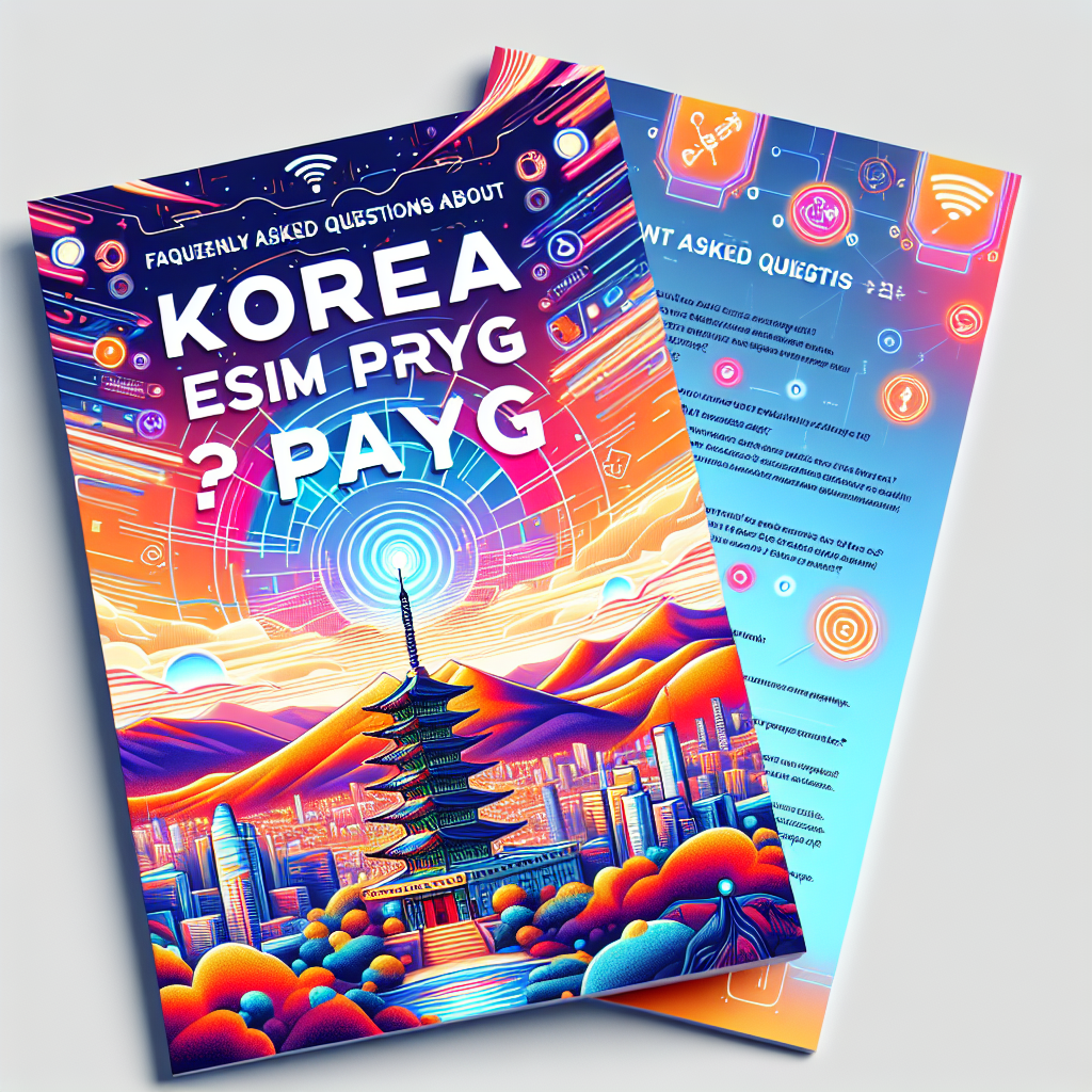 - Frequently Asked Questions about Korea eSIM PAYG