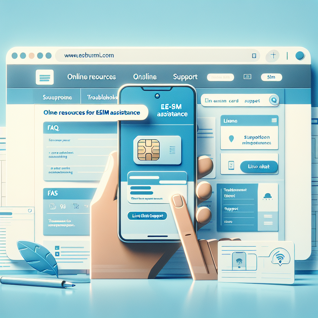 Online Resources for eSIM Assistance