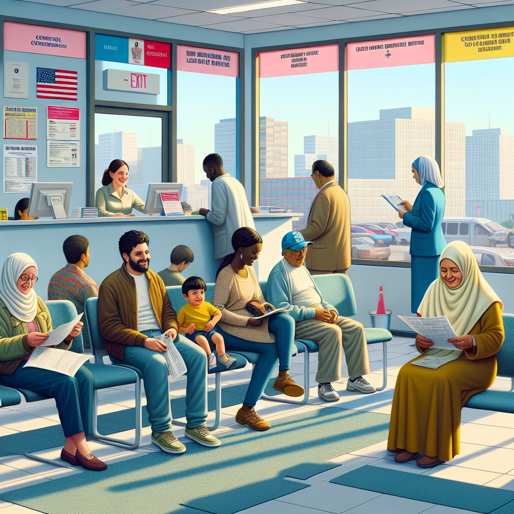 Visiting Local Service Centers for Help