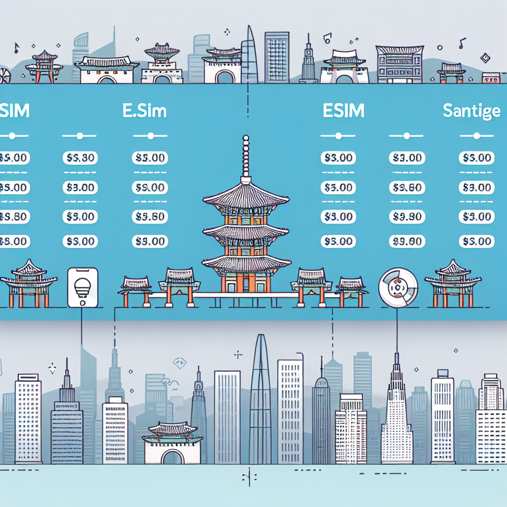 - Comparing eSIM Plans for Tourists in Korea