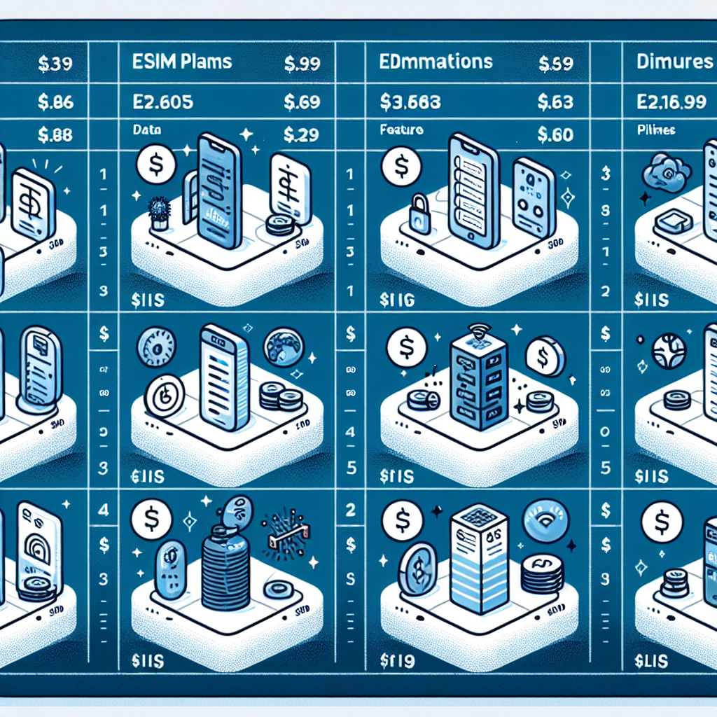 - Comparing eSIM Plans: Pricing and Features