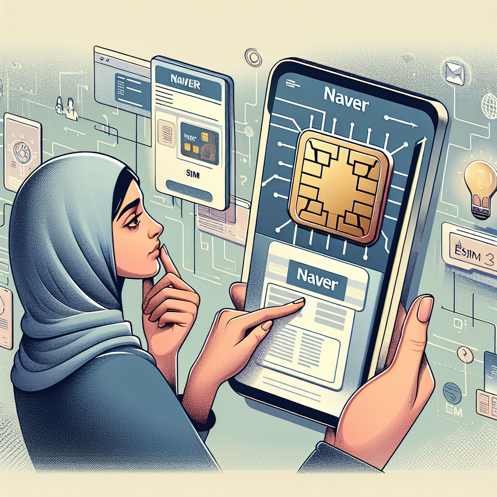 - Navigating Naver Services with eSIM