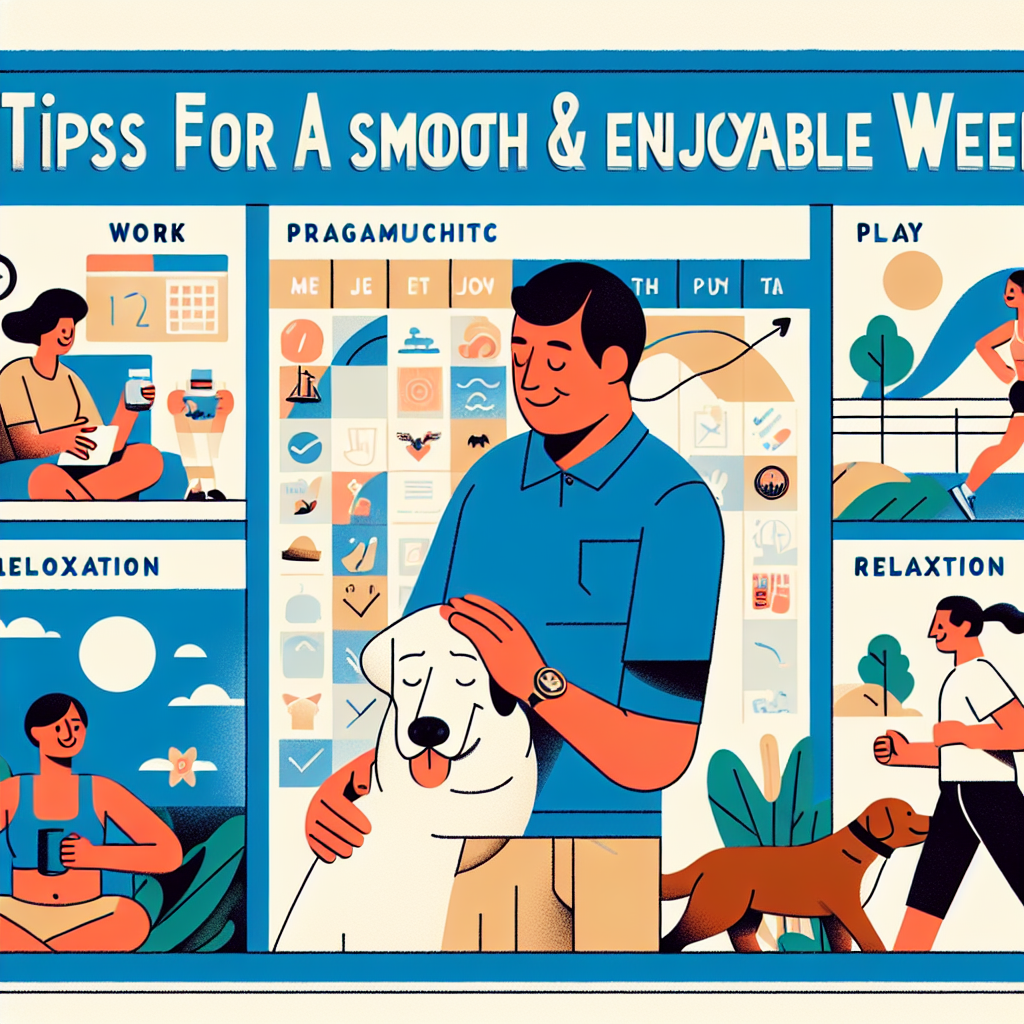 - Tips for a Smooth and Enjoyable Week