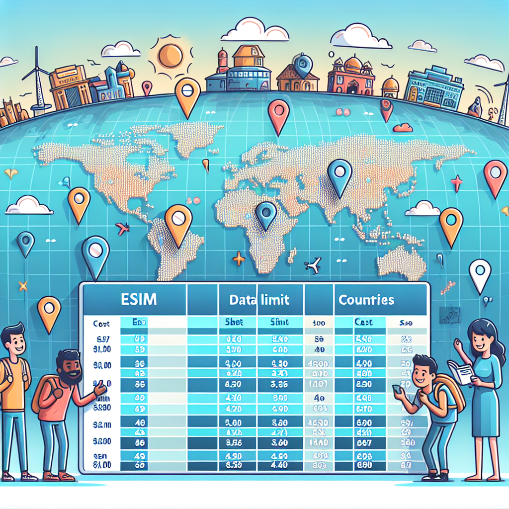- Comparing eSIM Data Plans for Tourists