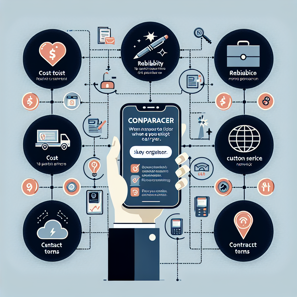 - Key Factors to Consider When Choosing a Carrier