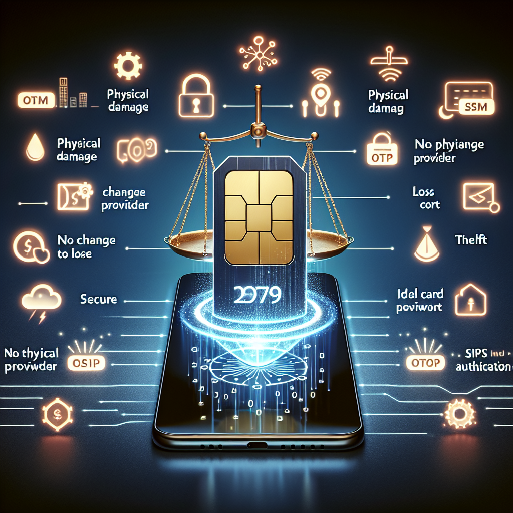 Advantages of Using eSIM for OTP Authentication