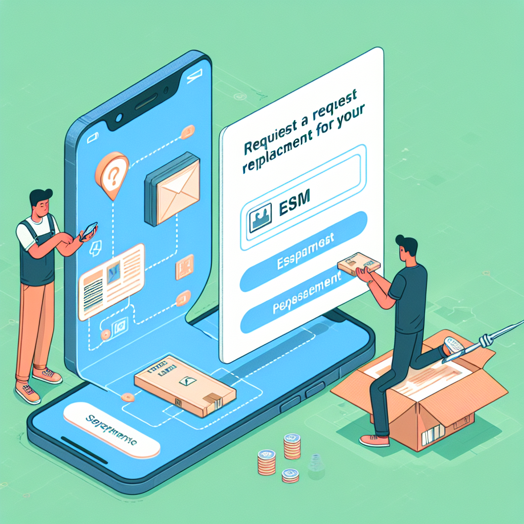 How to Request a Replacement for Your eSIM
