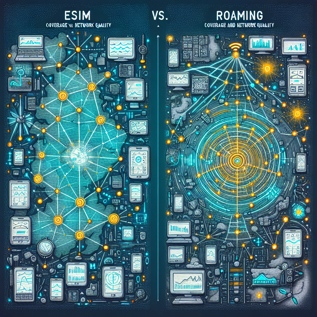 - Coverage and Network Quality: eSIM vs. Roaming