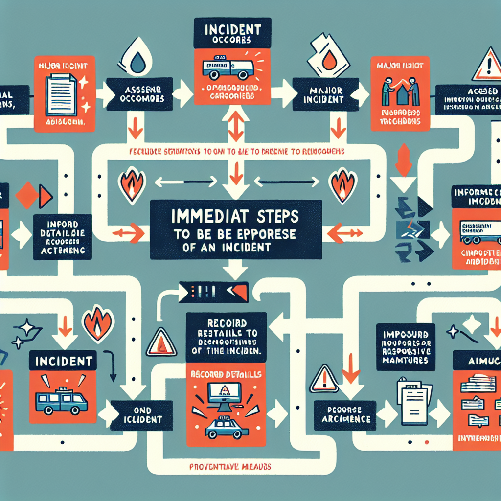Immediate Steps to Take in Response to the Incident