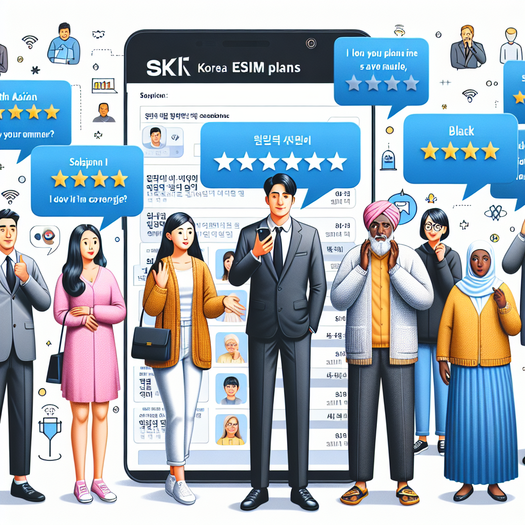 Customer Experiences and Reviews of SKT Korea eSIM Plans