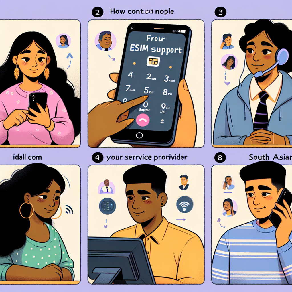 Contacting Your Service Provider for eSIM Support