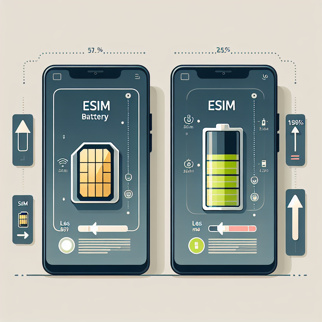 Comparing eSIM and Physical SIM Battery Usage