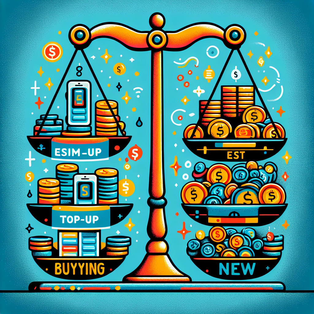 Cost Comparison: eSIM Top-Up vs. Buying New