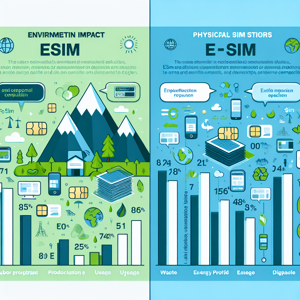 Environmental Impact: eSIM vs. Physical SIM Cards