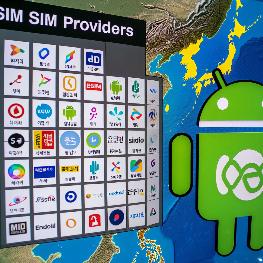 Top eSIM Providers in Korea for Android Users