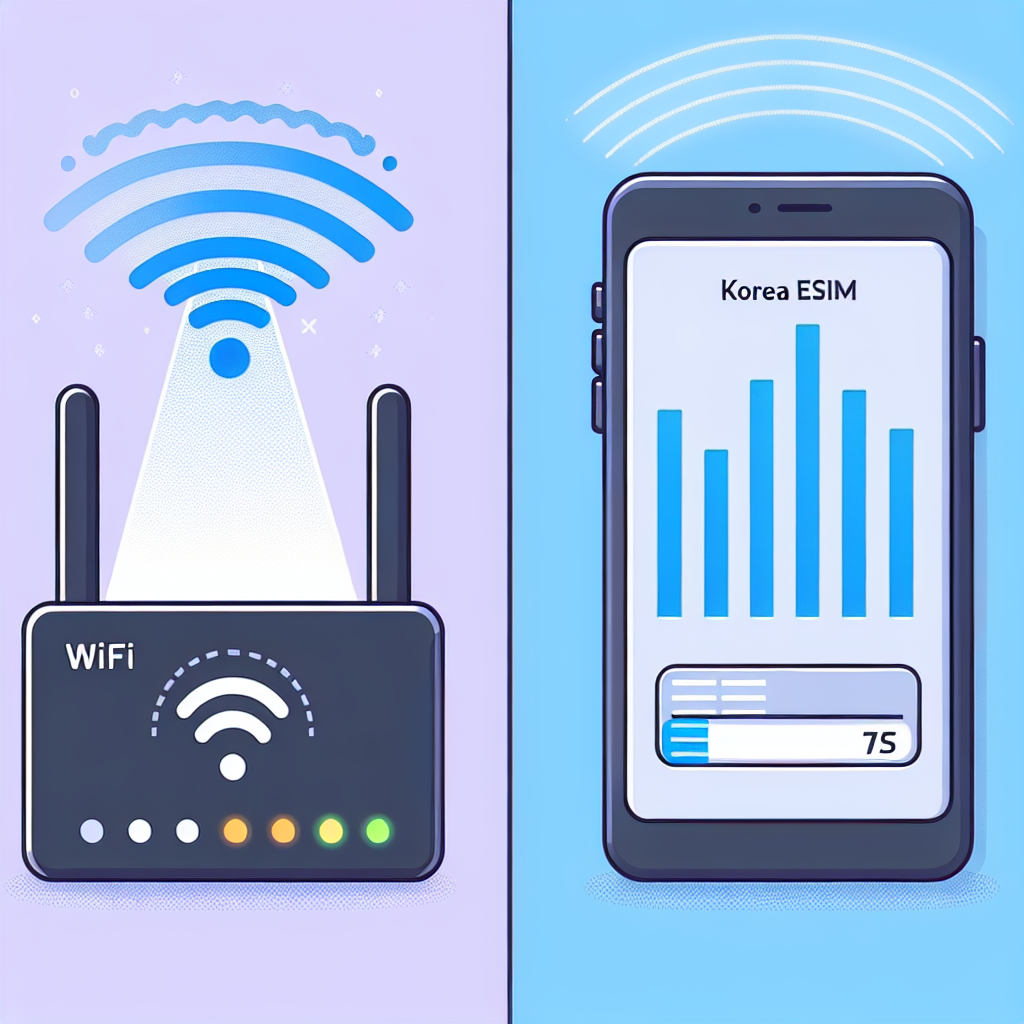 - Connectivity and Coverage: Pocket WiFi vs. Korea eSIM