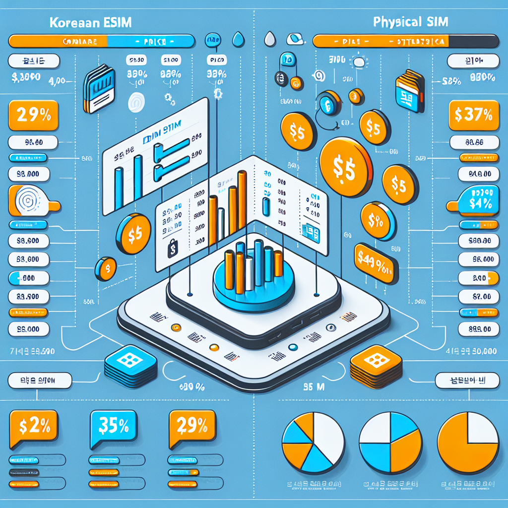 - Comparison of Costs: Korea eSIM vs Physical SIM