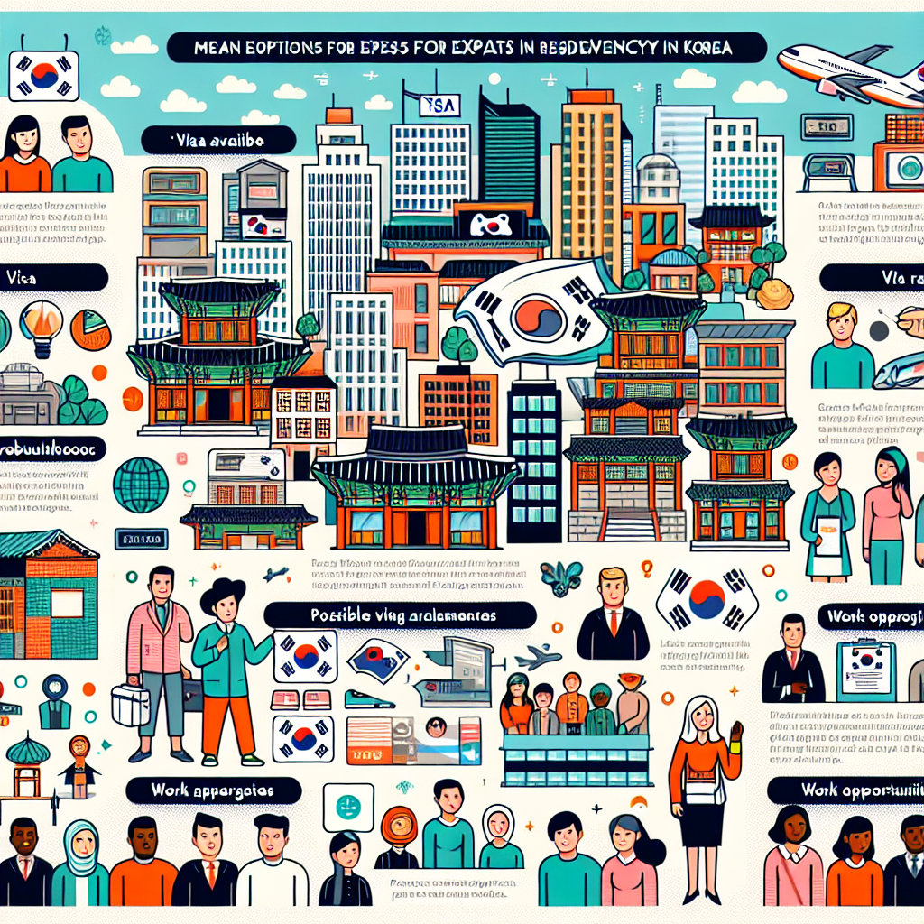 - Residency Options for Expats in Korea