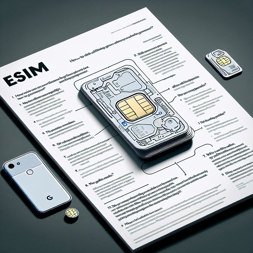 - Frequently Asked Questions about eSIM on Google Pixel