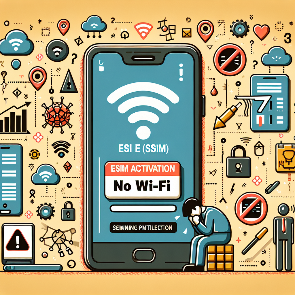 Challenges of eSIM Activation Without Wi-Fi