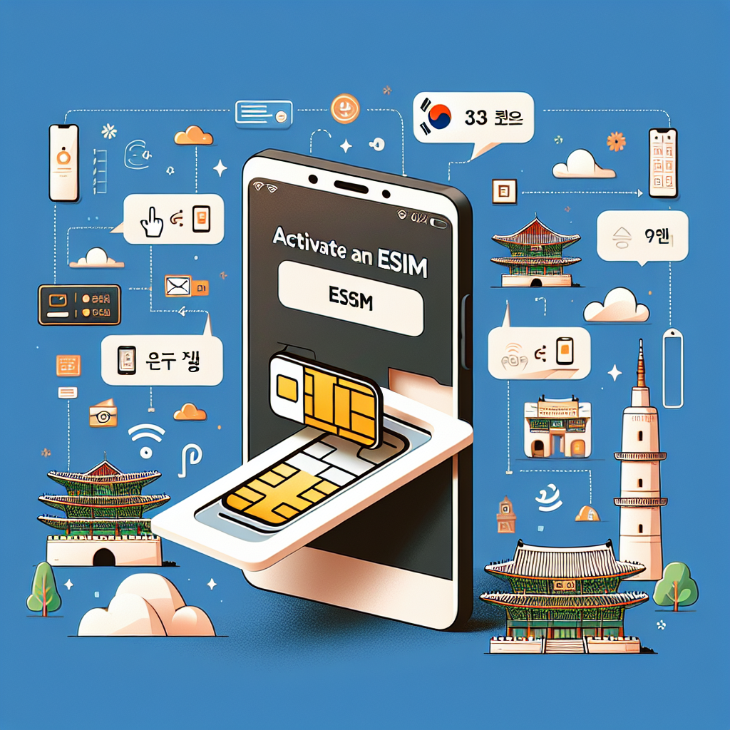- Steps to Activate an eSIM on Your Device in Korea