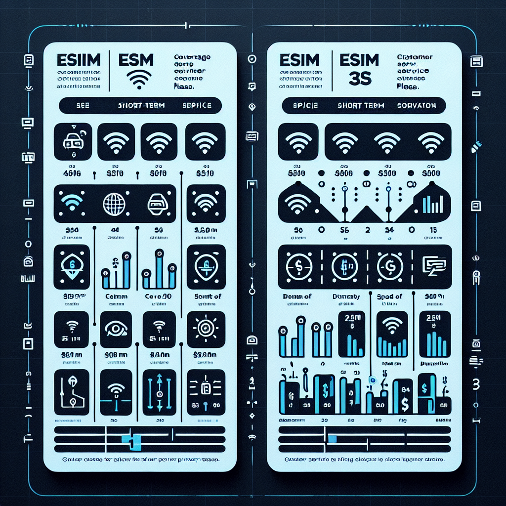 - Comparing Popular eSIM Providers for Short-Term Use