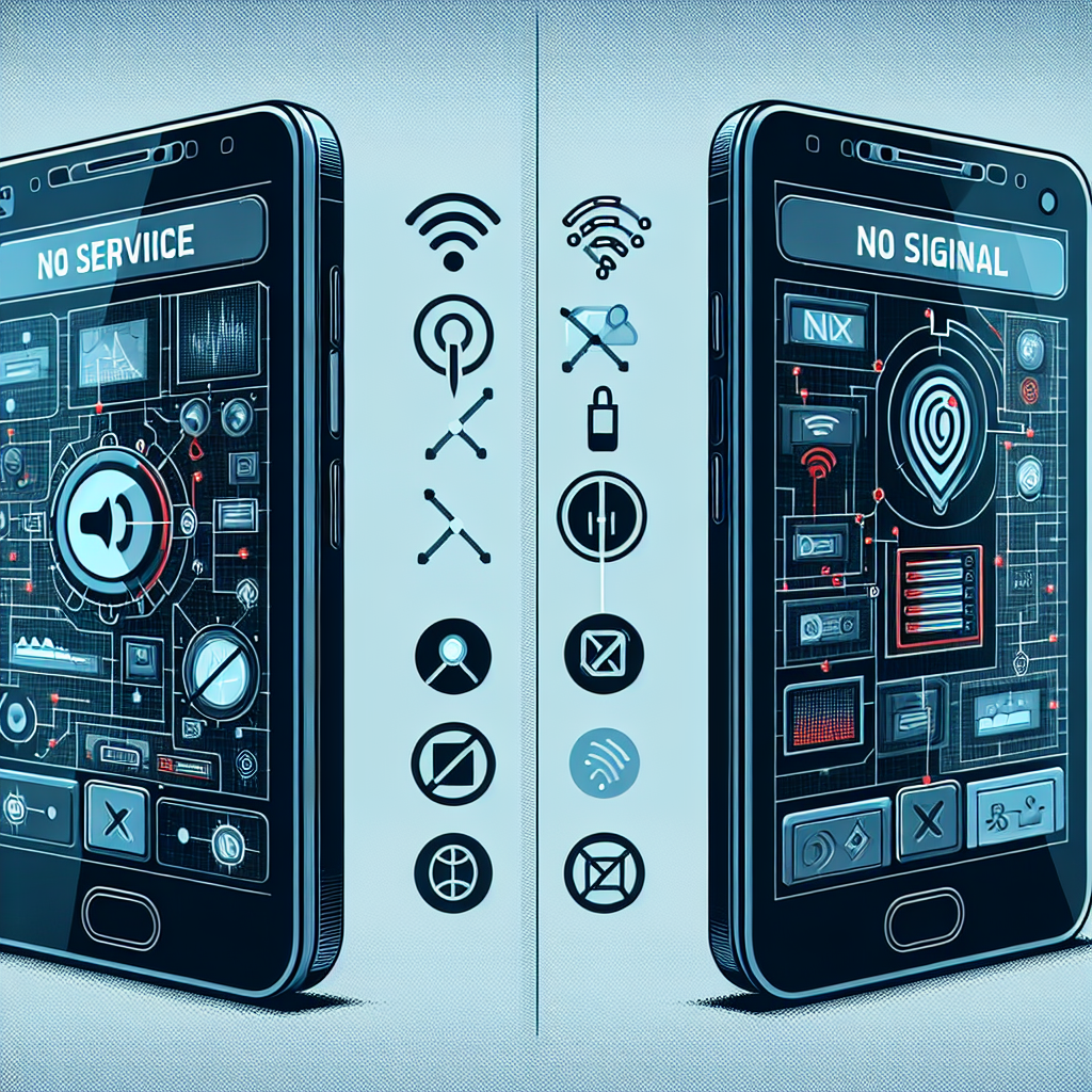 Differences Between No Service and No Signal