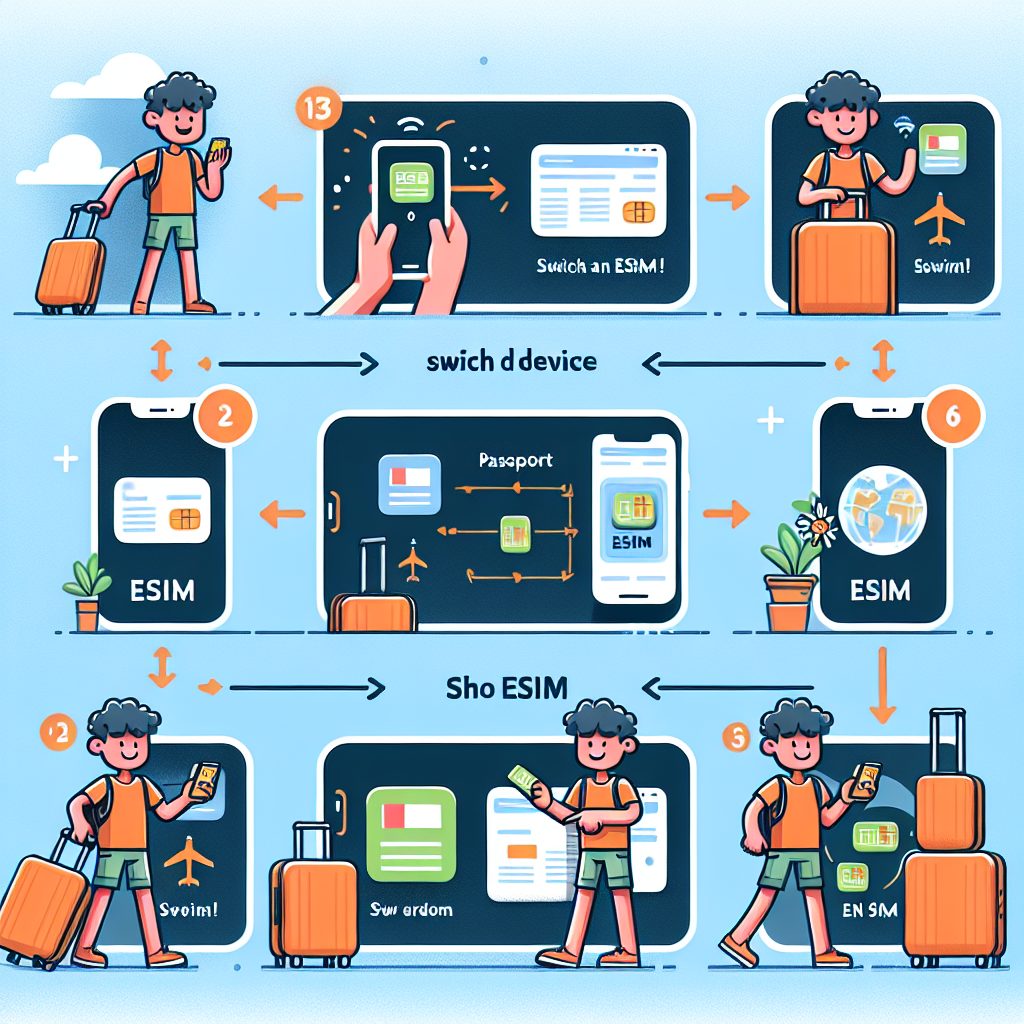 - How to Switch Devices with an eSIM While Traveling