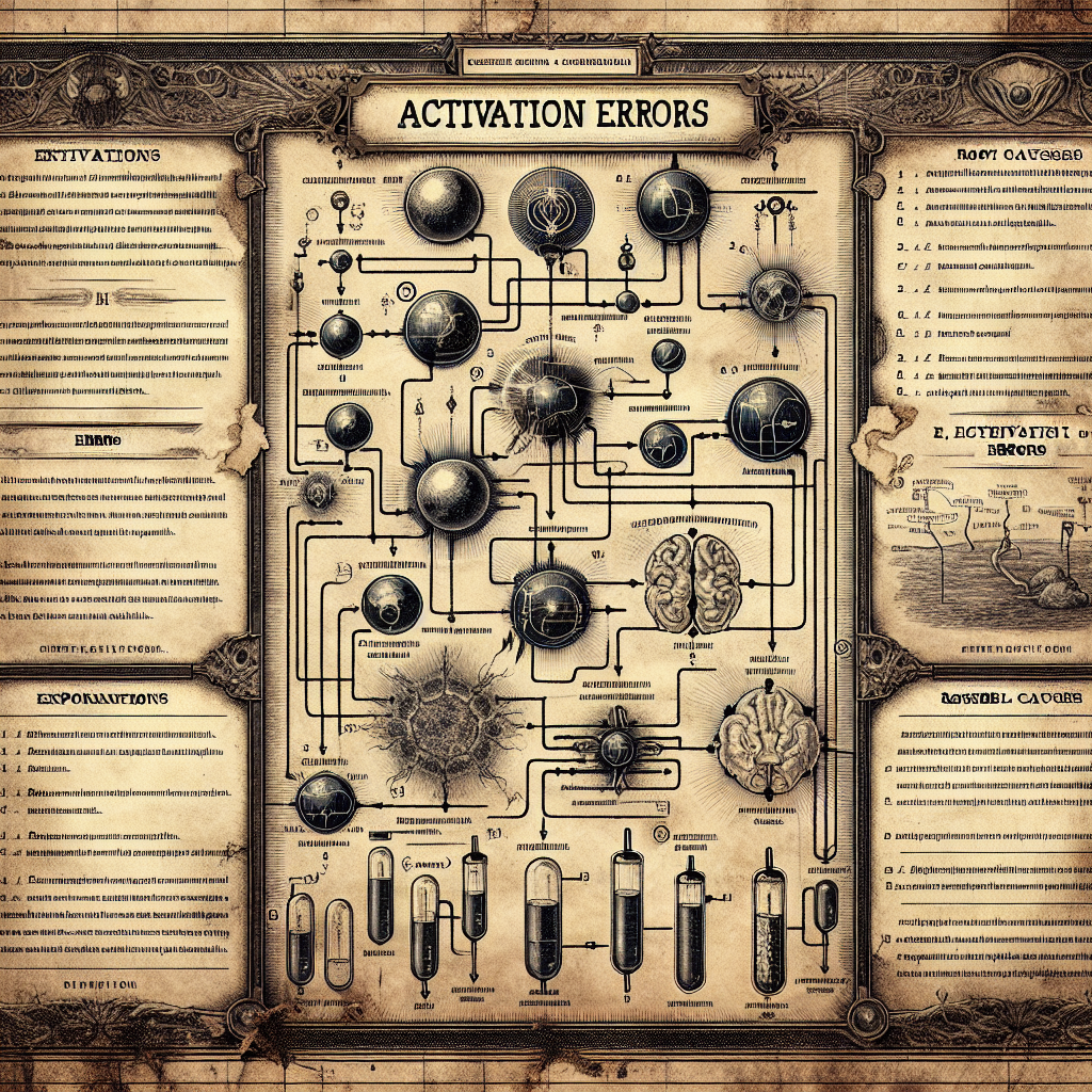 Common Activation Errors and Their Causes