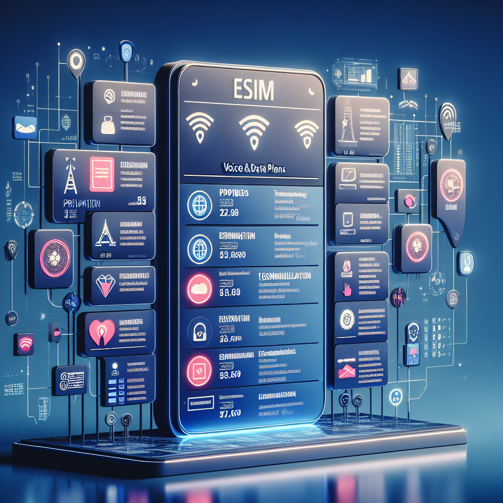 - Top Providers Offering eSIM Voice + Data Plans