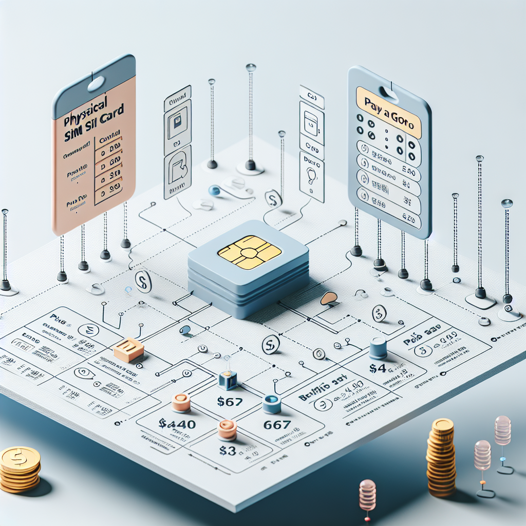 - Comparing Costs: Physical SIM vs PAYG