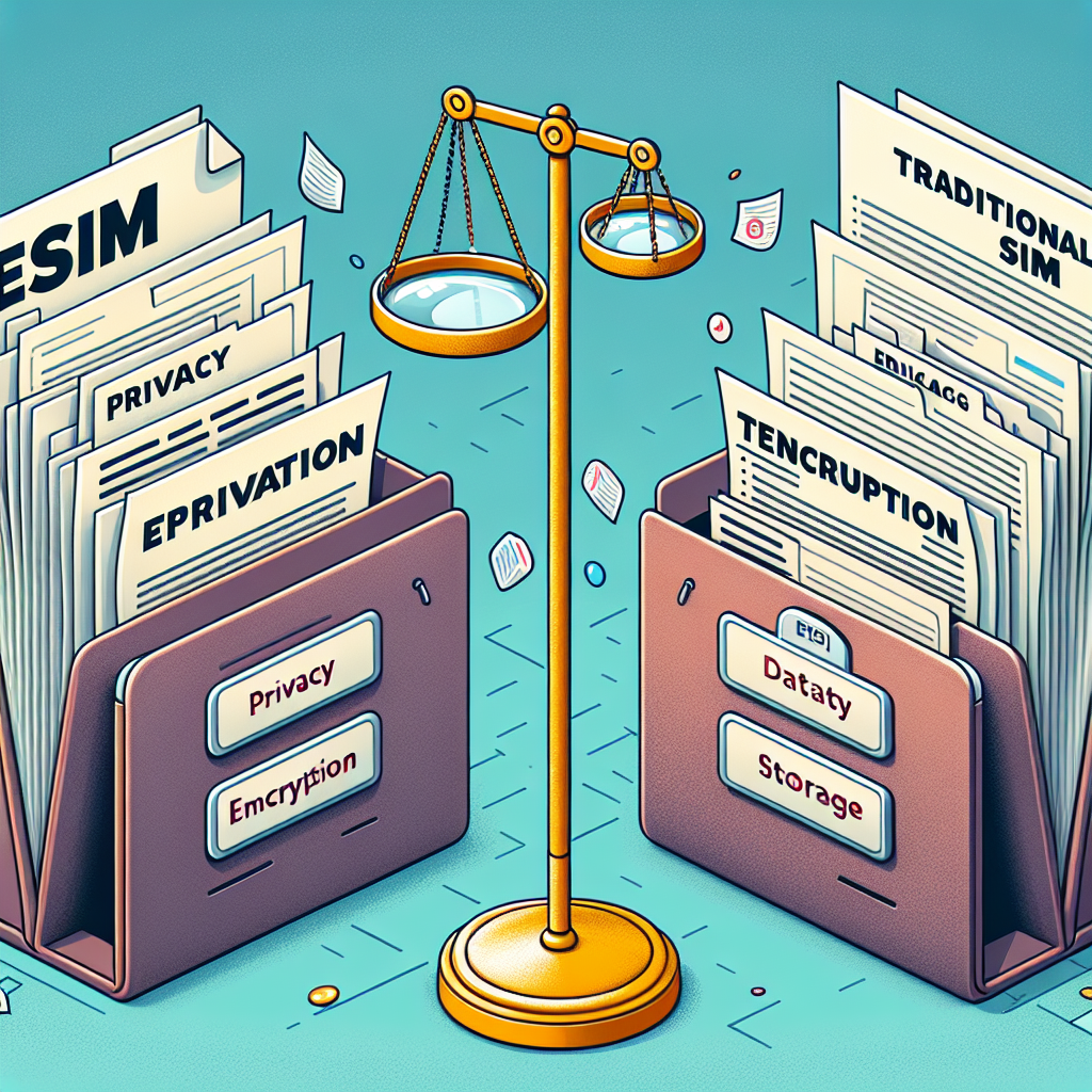- Comparing Privacy Policies: eSIM vs. Traditional SIMs