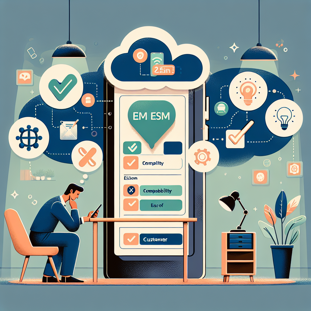 - How to Choose the Right eSIM App for Your Needs