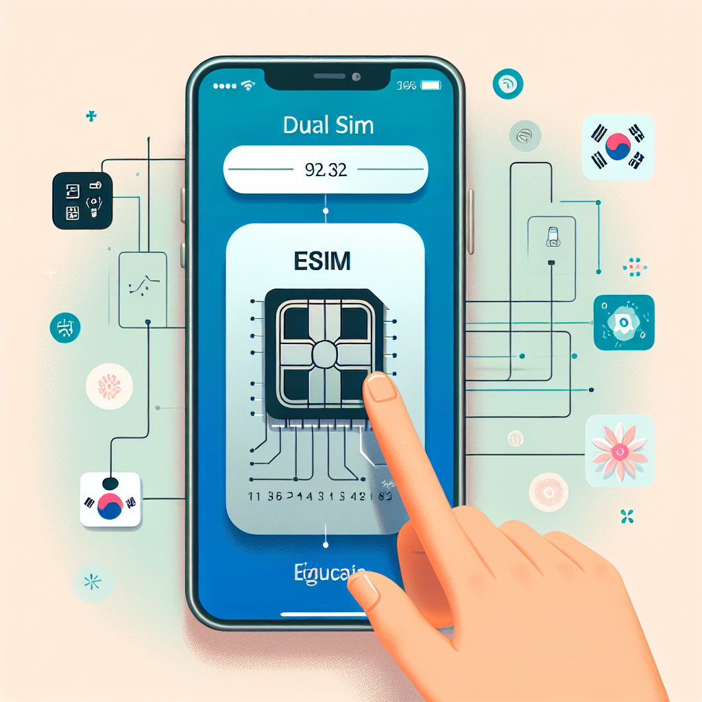 What Is a Korea eSIM for iPhone Dual SIM? Best Settings for Beginners