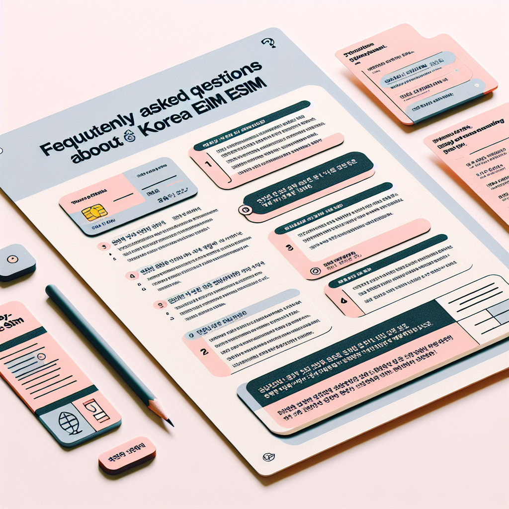 - Frequently Asked Questions About Korea eSIM