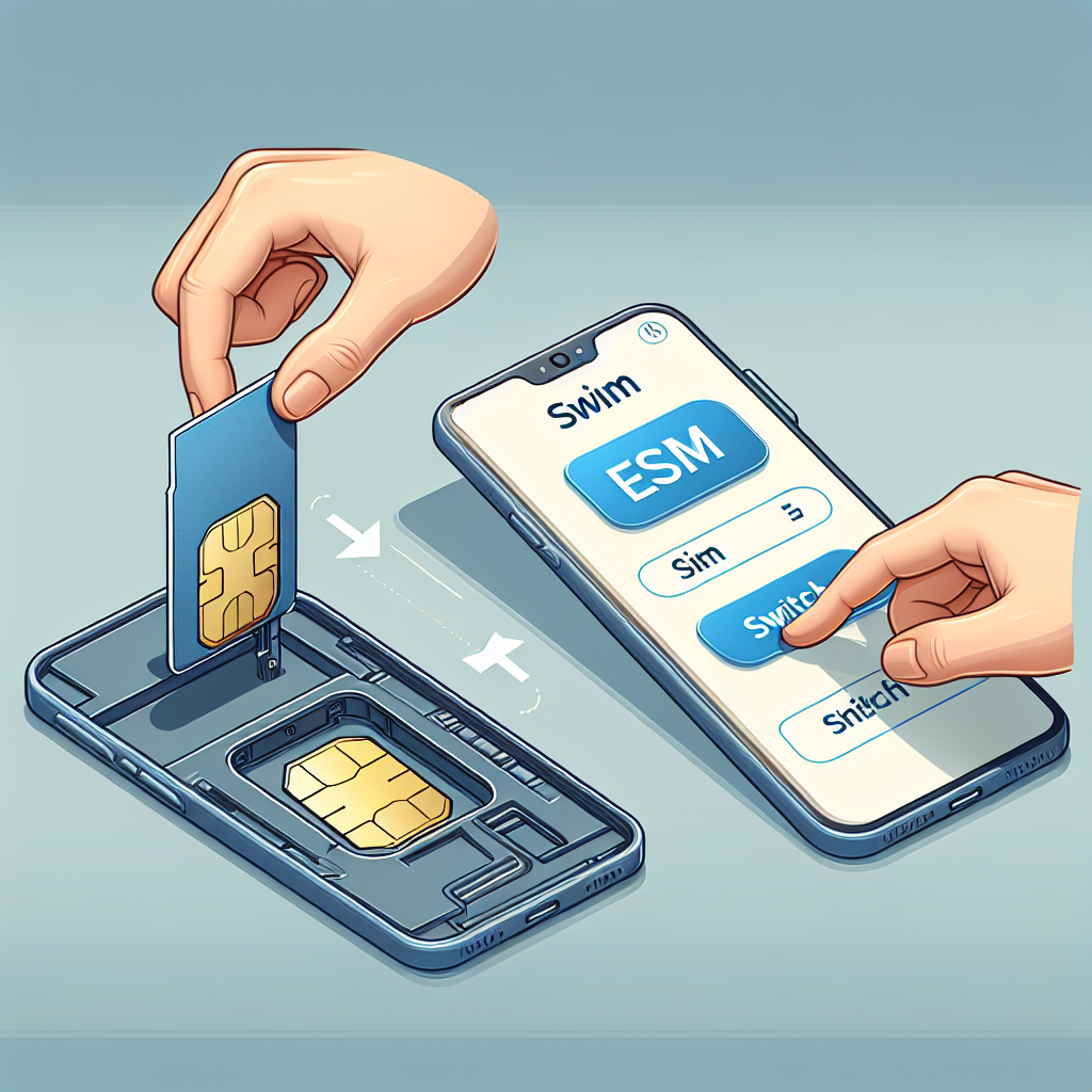 Switching Between eSIM and Physical SIM