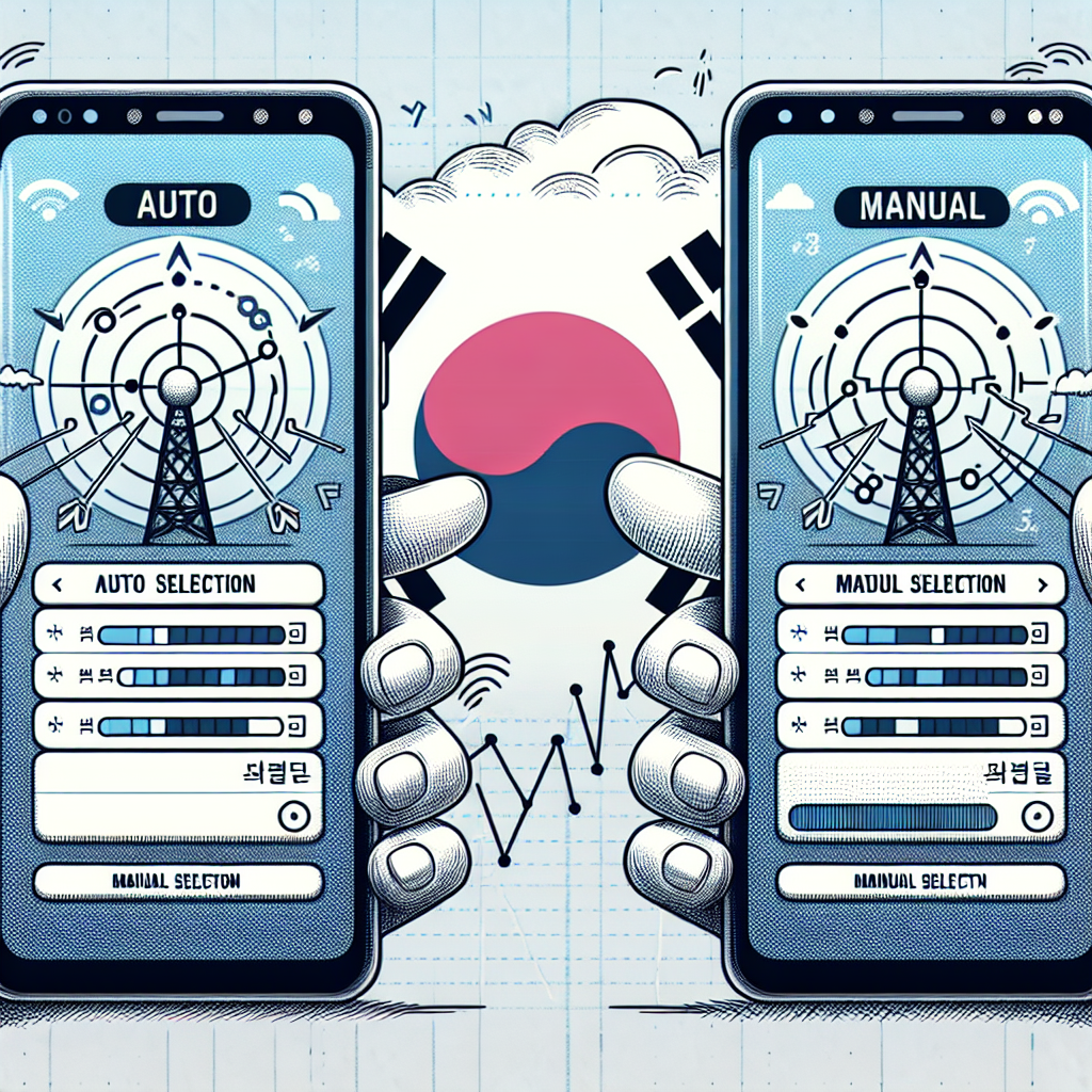 Comparing Auto and Manual Network Selection in Korea