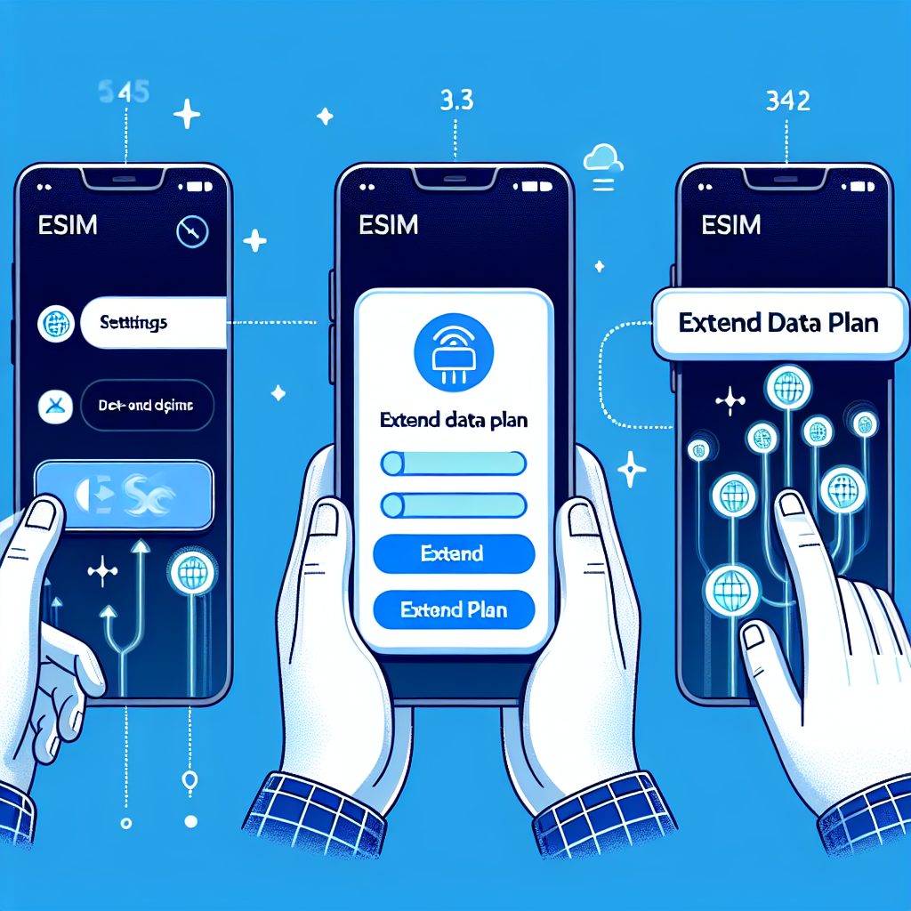 How to Extend Your eSIM Data Plan