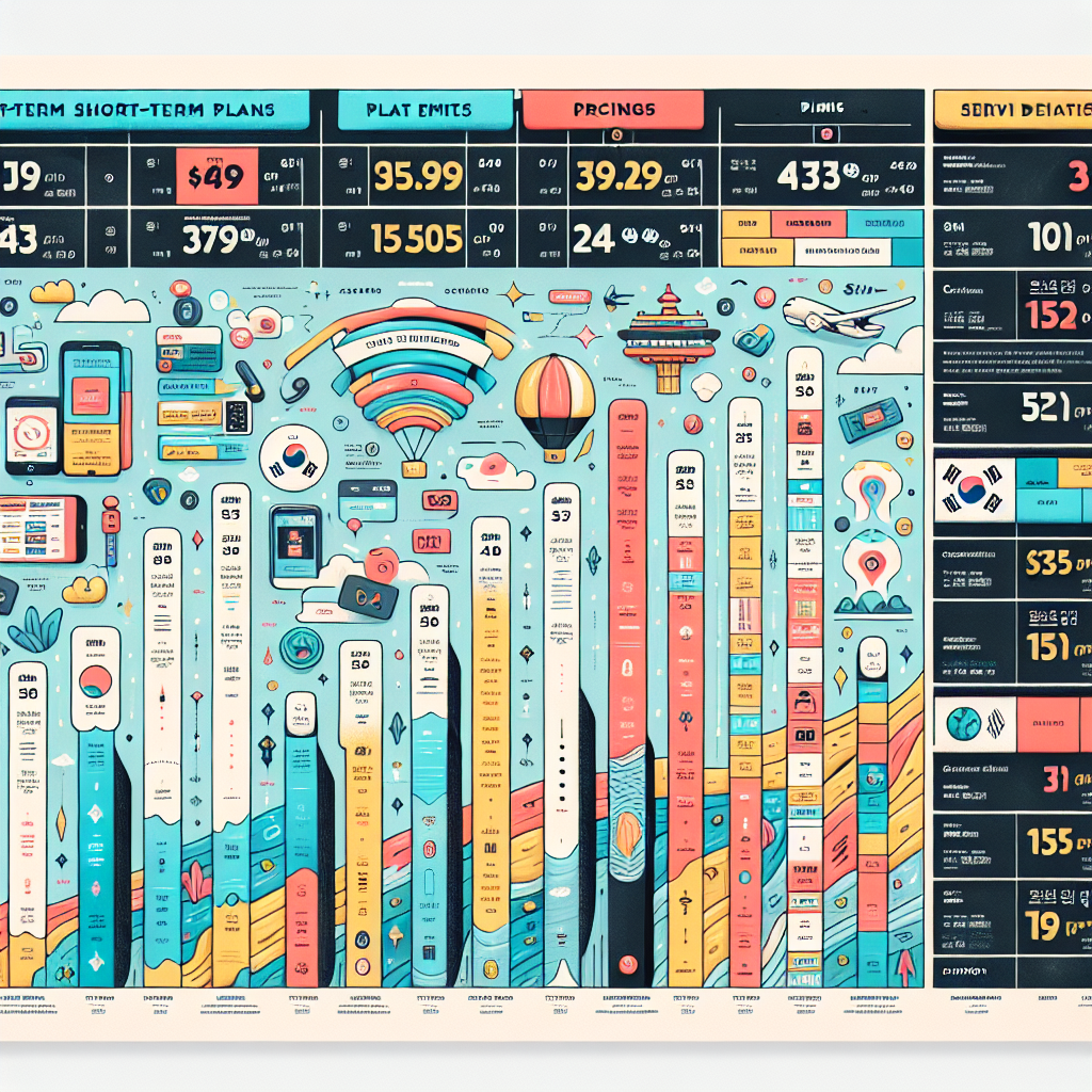 Comparing Short-Term eSIM Plans in Korea