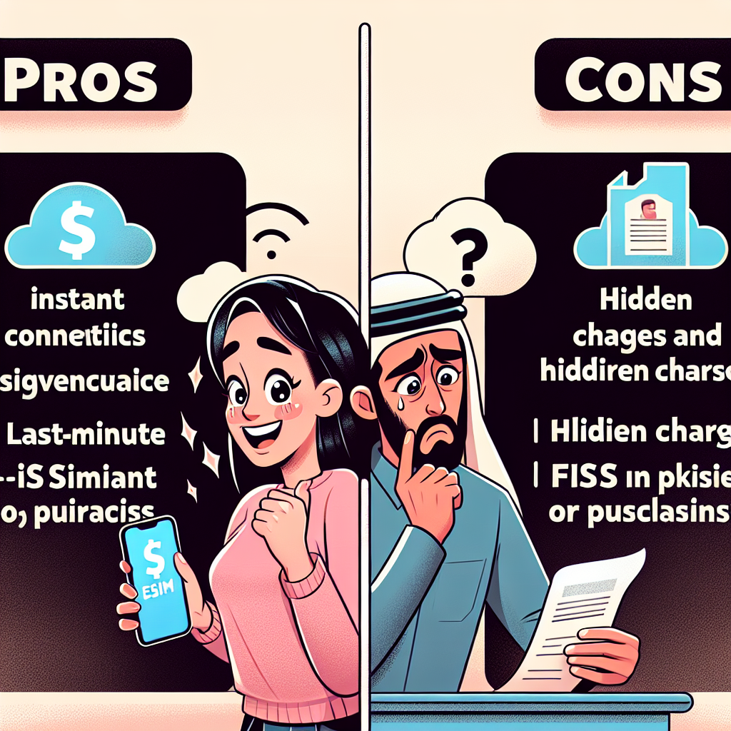 - Last-Minute eSIM Purchases: Pros and Cons