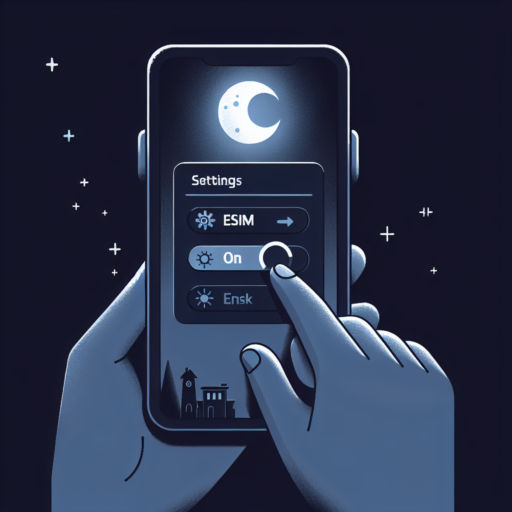 - How to Activate eSIM for Nighttime Use