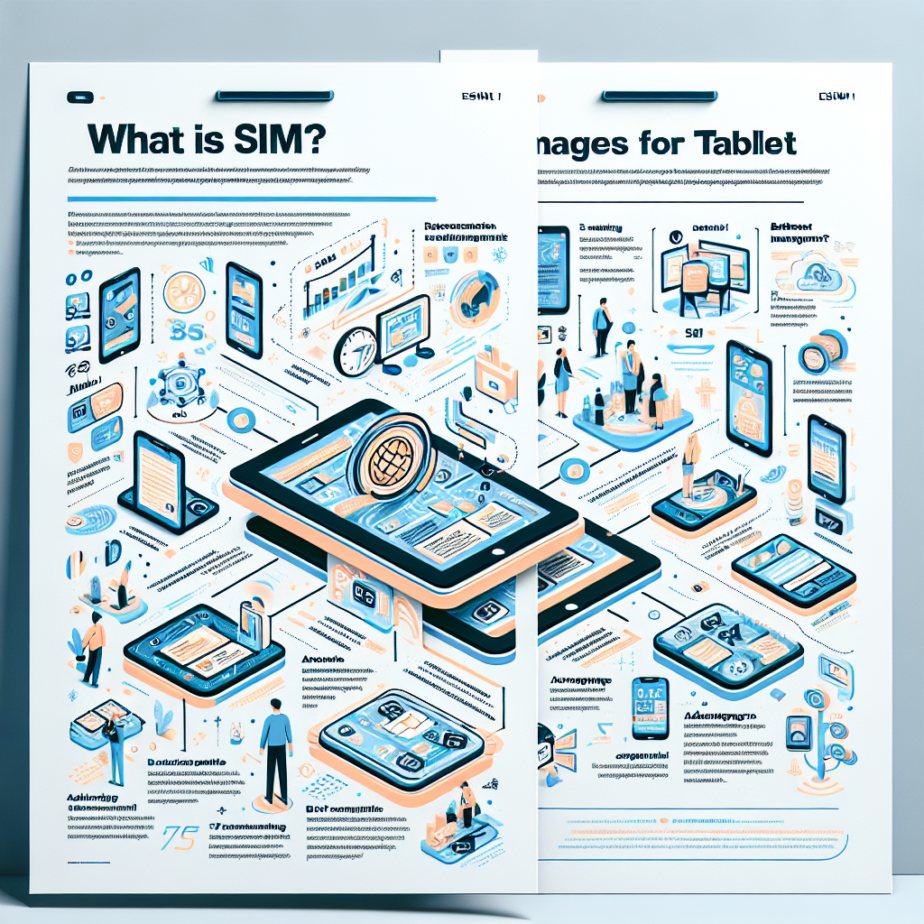 - Benefits of eSIM Technology for iPad Users