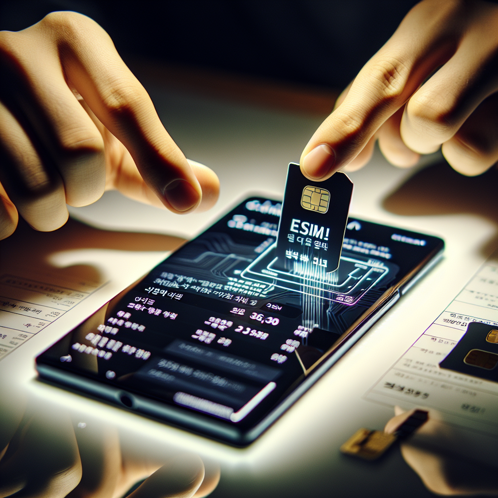 Setting Up eSIM on Your Korean Device