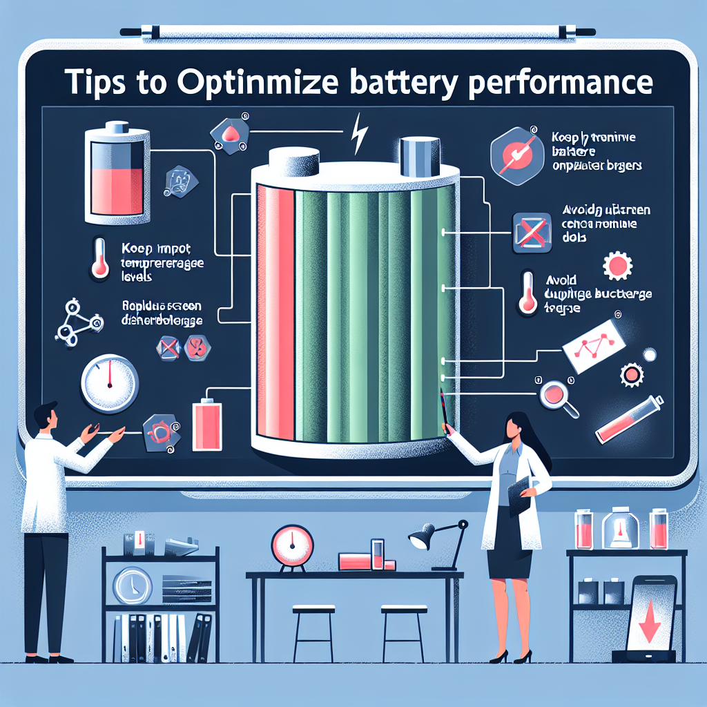 - Tips to Optimize Battery Performance