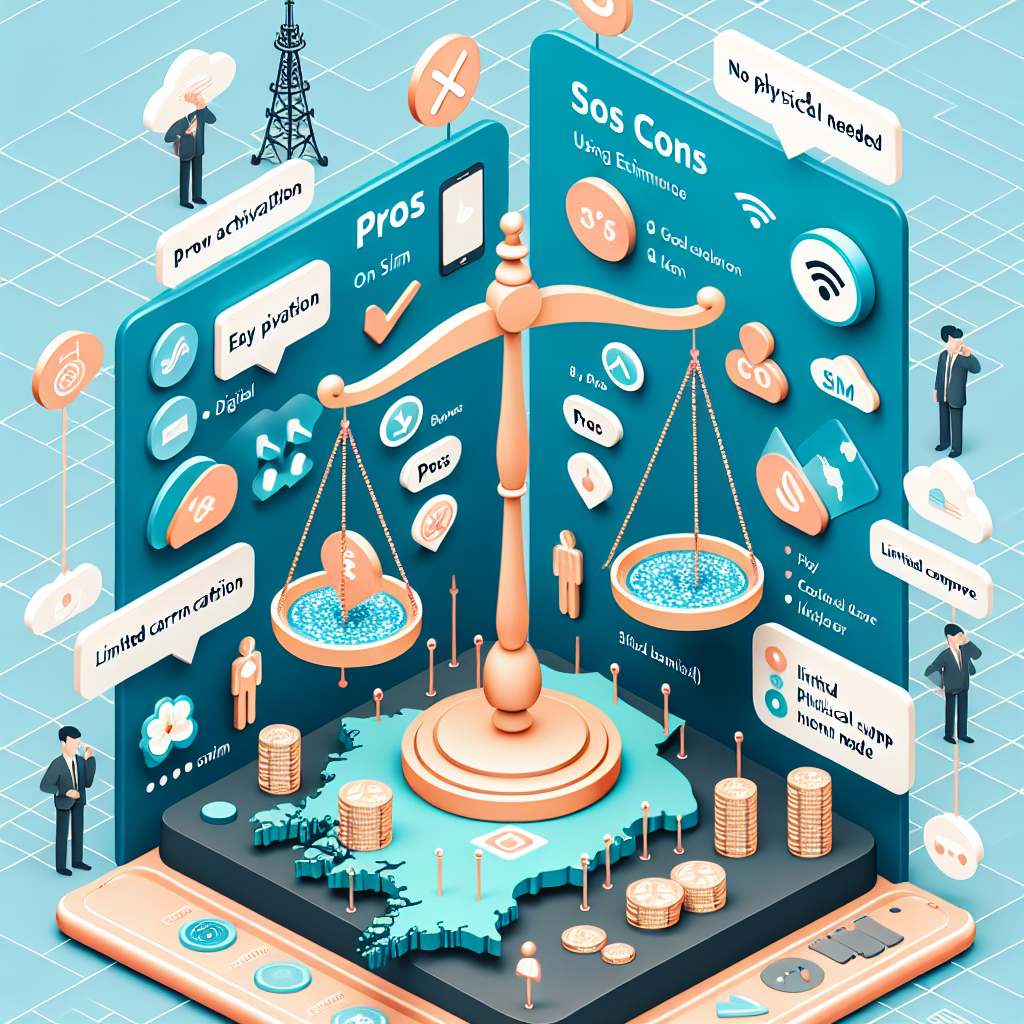 - Pros and Cons of Using eSIM in Korea