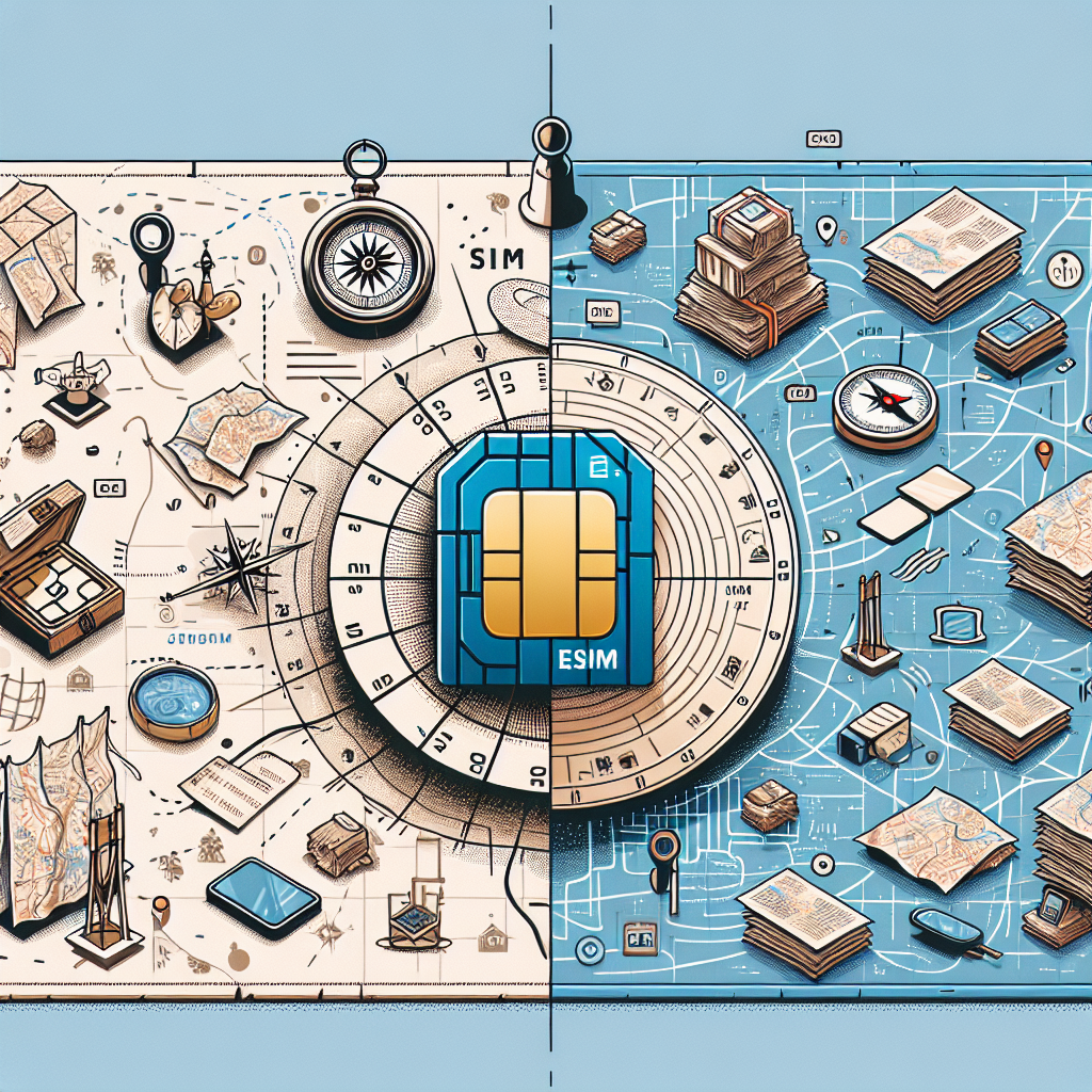 Comparing eSIM and Traditional SIM for Map Services