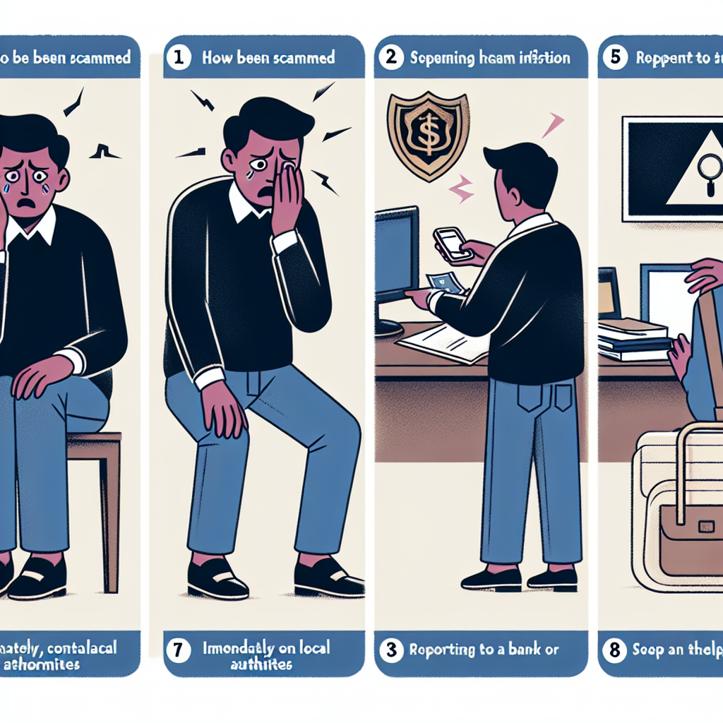 What to Do If You’ve Been Scammed